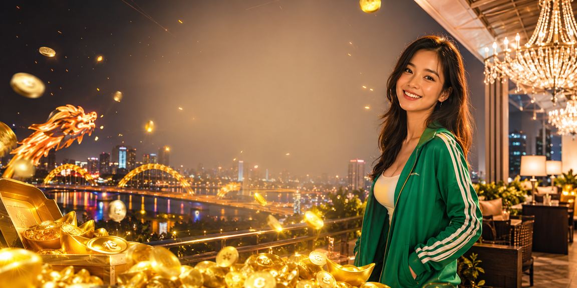 Không khí chợ đêm và casino trực tuyến tại Đà Nẵng về đêm